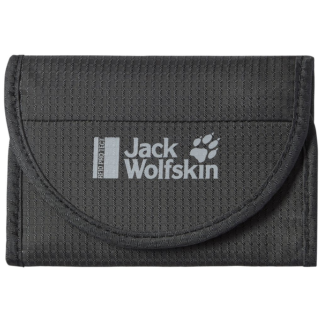 Jack Wolfskin CASHBAG RFID Férfi Pénztárca Fekete - ERPNBC-875